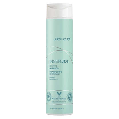 Joico InnerJoi Hydrate Shampoo | For Dry Hair & Scalp | Sulfate & Paraben Free | Naturally-Derived Vegan Formula