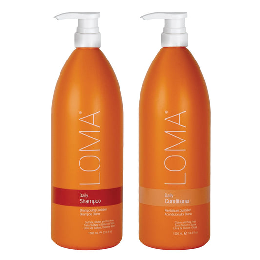 Loma Hair Care Daily Duo: Shampoo and Conditioner