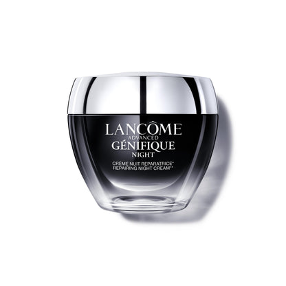 Lancôme Advanced Génifique Night Cream - Repairs Skin Barrier Overnight - With Bifidus Prebiotic, Hyaluronic Acid & Triple Ceramide Complex - 1.7 Fl Oz