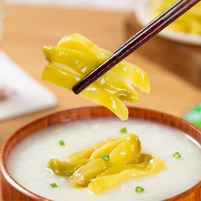 Pickled mustard (15g*12 packs) 180g (6.3oz.) Sichuan pickled mustard served with pickles