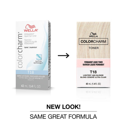 COLORCHARM Permanent Liquid Hair Toners | Neutralize Brass | Healthy-Looking Blondes Tones | Vegan & Free of Parabens