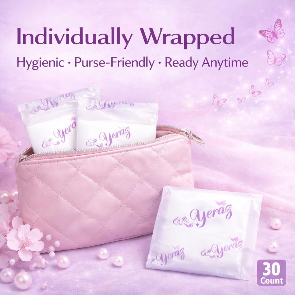Women Sanitary Pads, Ultra-Thin, Fast Absorbency with Wings, Size 5 pad, Pack of 1,30 Count