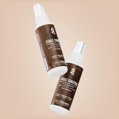 Billy Jealousy Sea Salt Spray, Texturizing and Volumizing Hair Spray for All Hair Types and Beard Lengths