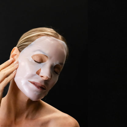 Revision Skincare Hydrating Biocellulose Mask, Soothing Treatment for Sensitive, Dry, and Irritated Skin, Reduces Discomfort and Enhances Skin Barrier Recovery, 1 Sheet