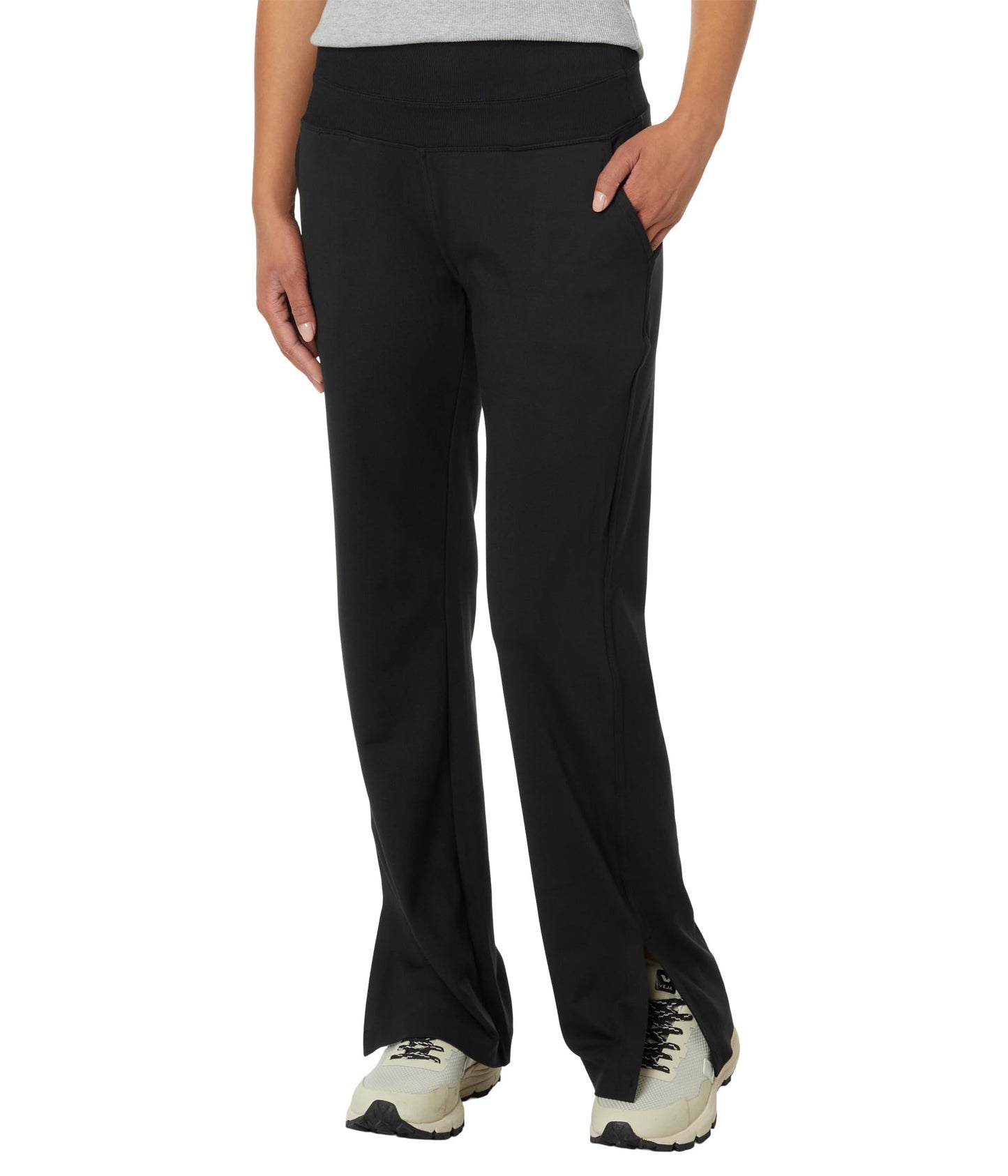 Jockey Women's Relaxed Fit High Waist Flare Leg Yoga Pants