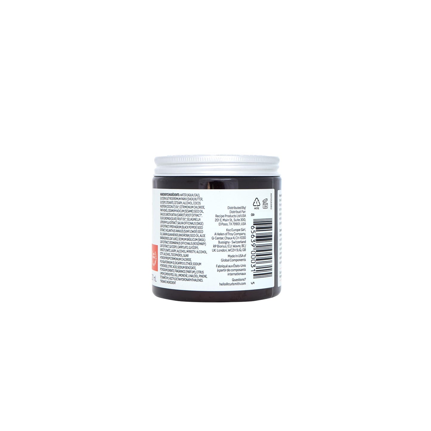 CURLSMITH Curl Conditioning Oil-in-Cream, Leave In for Thick Curly Hair, Deep Moisture Curl Conditioner, For All Types, Vegan & Cruelty-free