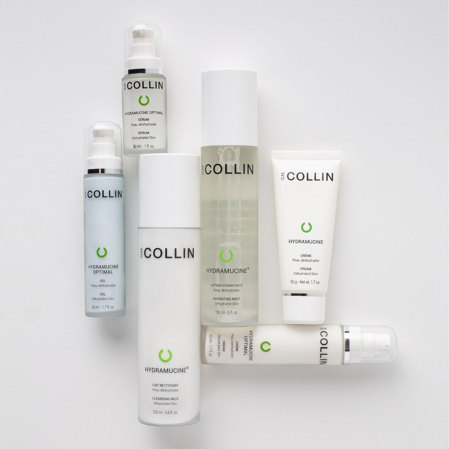G.M. COLLIN Hydramucine Cream | Hydrating Face Moisturizer with Hyaluronic Acid & Lipids for Dry Skin | Enhances Skin Comfort, Firmness and Tone