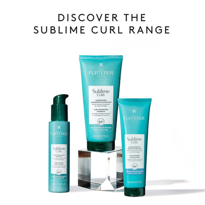 René Furterer SUBLIME CURL Curl Nutri-Activating Cream - For Curly, Wavy Hair - Curl Enhancing Leave-In - Humidity & Frizz Control - 3.3 fl. oz.
