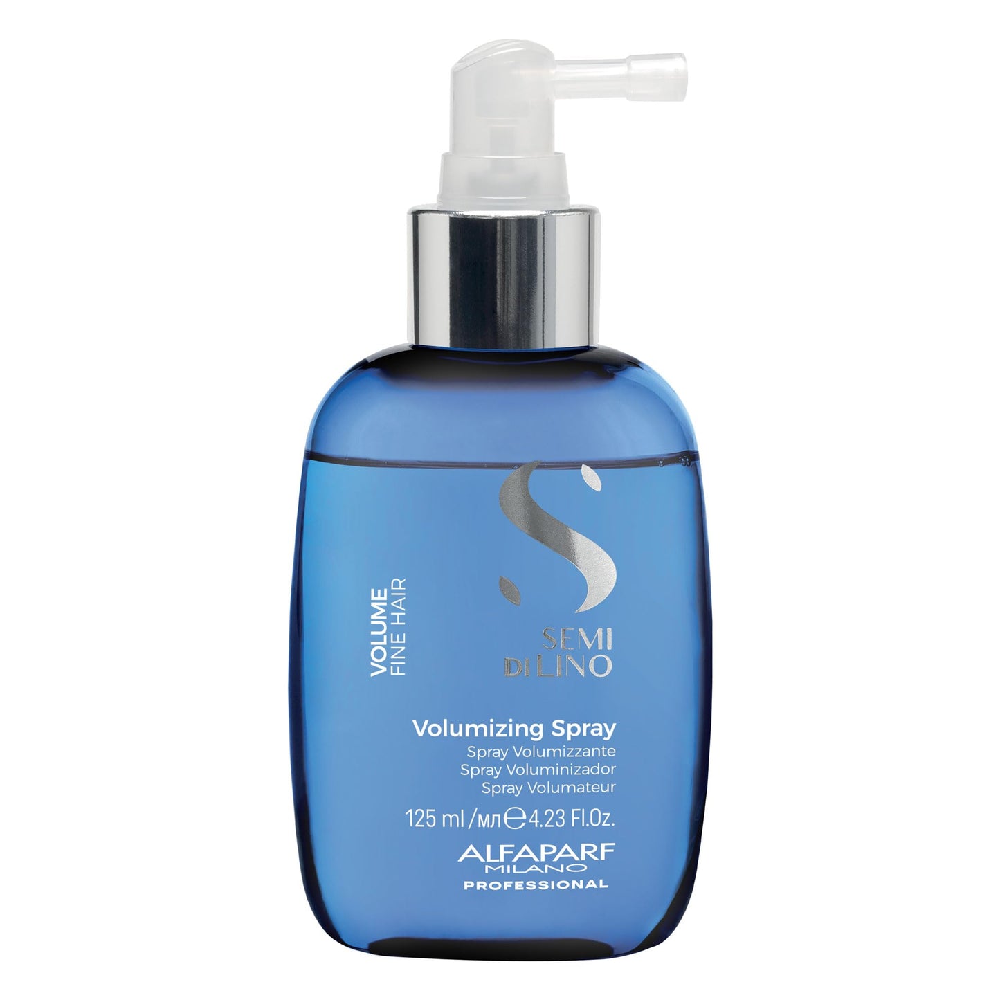 ALFAPARF MILANO Semi di Lino Volumizing Spray for Fine Hair - Leave-In Texturizing and Thickening Spray - Adds Lasting Body, Thickness, Boosts Shine - Anti-Frizz - Sulfate Free (4.23 fl oz)