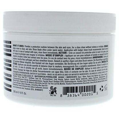 Baxter of California Super Close Shave Formula for Men | Easy Glide| Soothing Formula | Tea Tree Oil, Witch Hazel & Peppermint