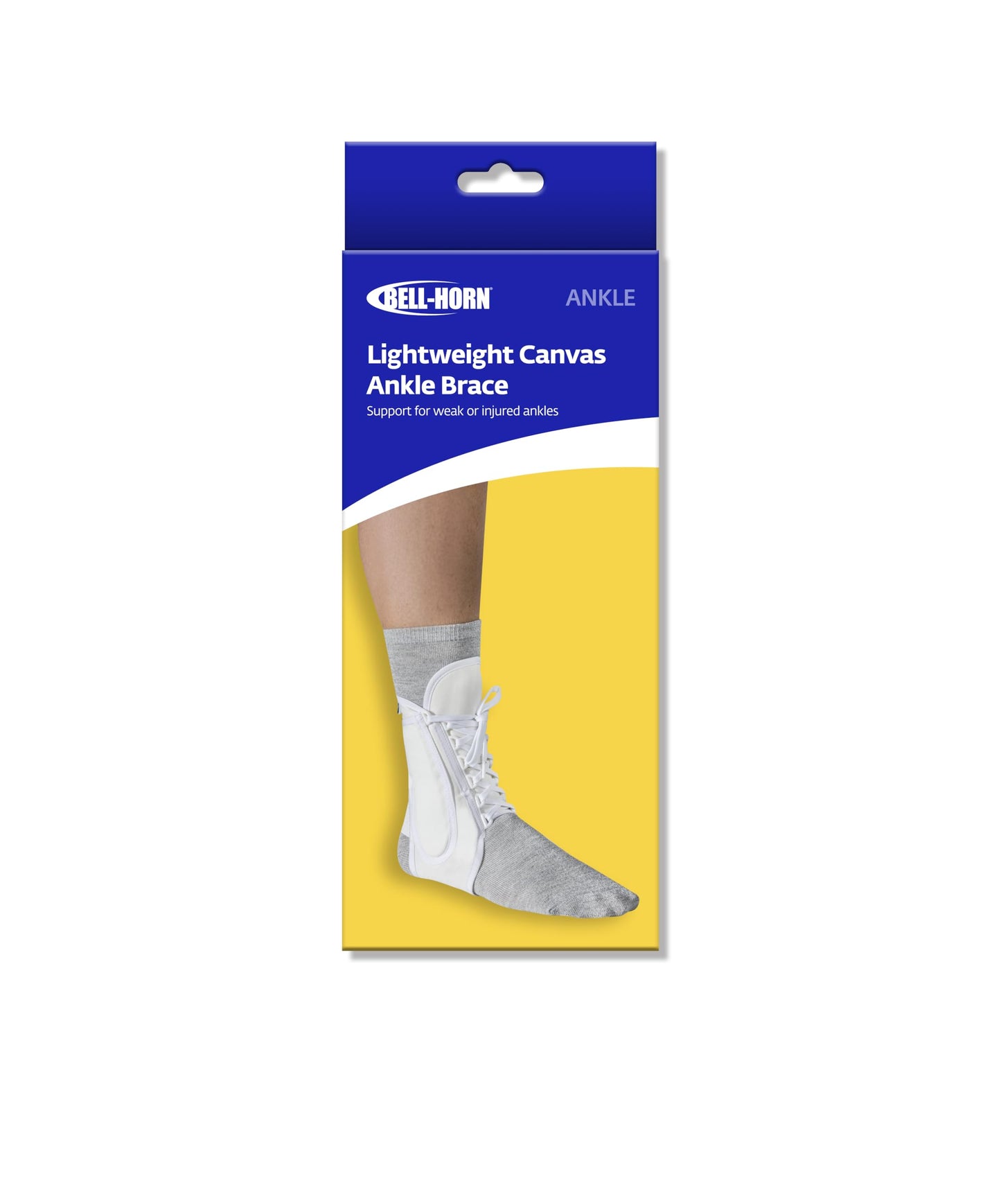 Bell-Horn Lightweight Lace-Up Ankle Brace, M