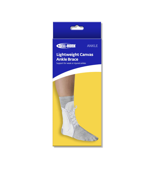 Bell-Horn Lightweight Lace-Up Ankle Brace, M