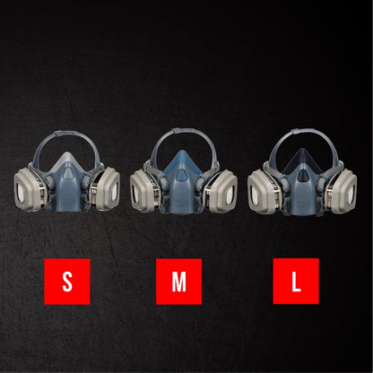 3M Professional Half Mask Organic Vapor, P95 Respirator with Cool Flow Valve, Reusable Respirator, Large