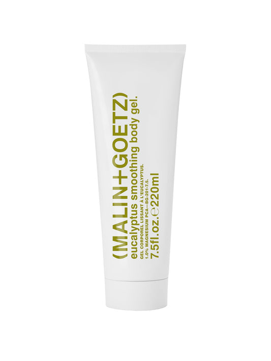 MALIN+GOETZ Eucalyptus Smoothing Body Gel | Restorative Gel-to-Water Serum with Magnesium PCA, Urea + Phytic Acid | Improves Texture, Smoothness + Barrier Function | Vegan + Cruelty-Free (7.5 Fl Oz.)