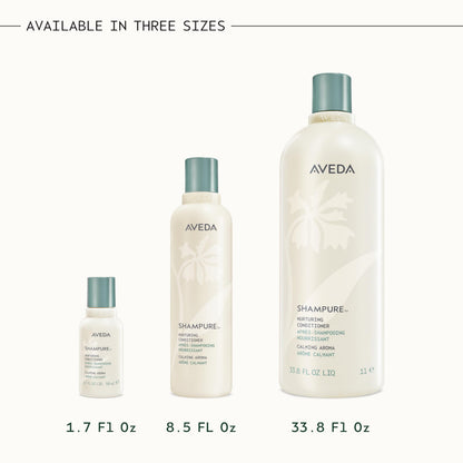 Aveda Shampure Nurturing Conditioner for Fine to Medium Hair | Lightweight Formula Detangles and Adds Shine | Calming Aroma of Lavender & Ylang Ylang | 98% Naturally Derived*