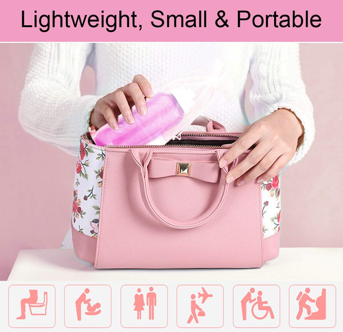 Wolfbeam Portable Hand-held Vulva and Anus Cleaner and Personal Health Vaginal Washing Container, Travel Urinal Spray Scrubber for Personal Hygiene (PG 2INQ 450ML)