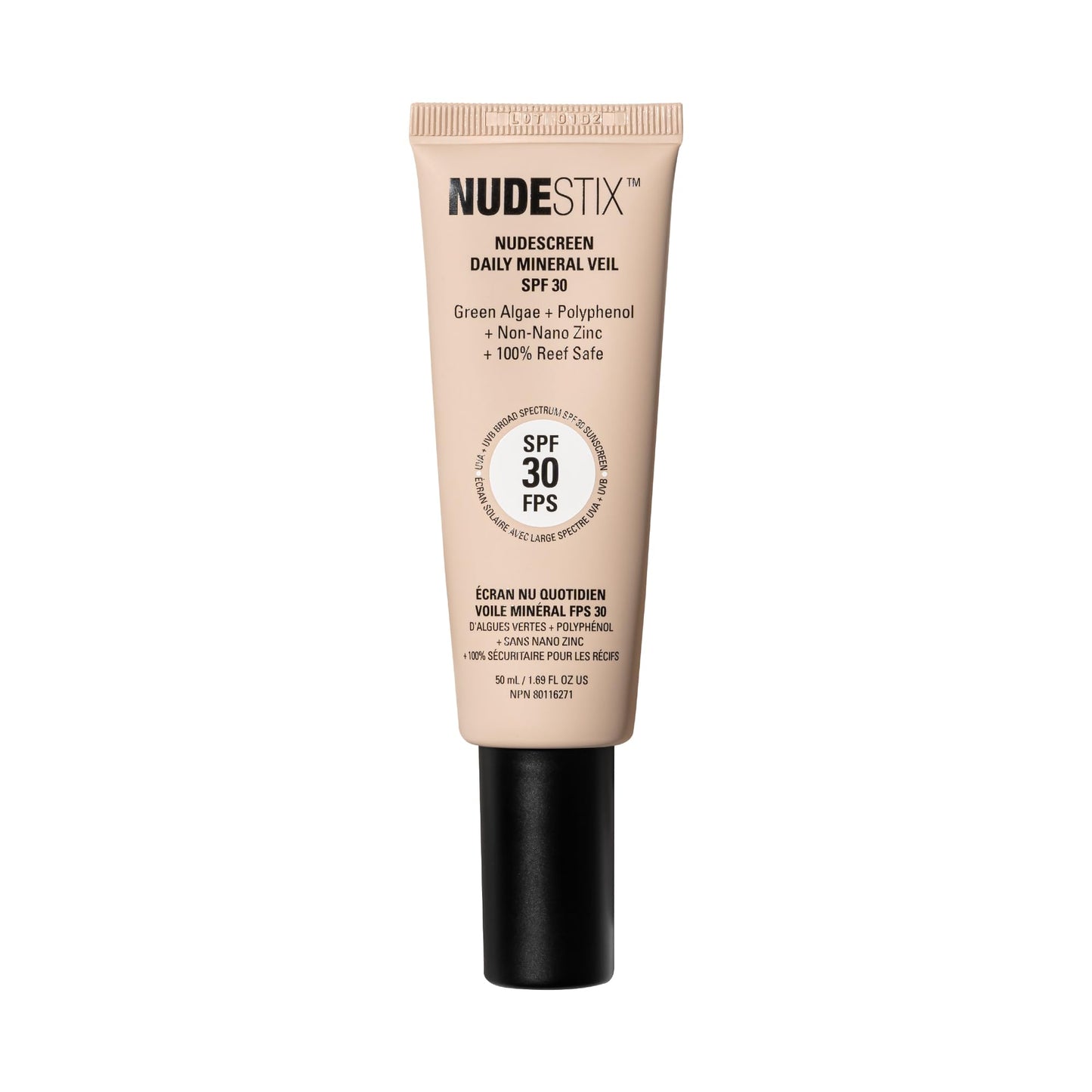 Nudestix Nudescreen Daily Mineral Veil SPF 30 – Lightweight Tinted Mineral Sunscreen with Zinc Oxide for UVA/UVB & Blue Light Protection