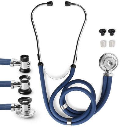 Primacare CSDS-9295-BL Sprague Rappaport Stethoscope, 30 in., Blue (Pack of 25)
