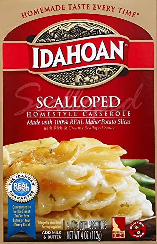 Idahoan Scalloped Homestyle Casserole 4 oz. (Pack of 6)