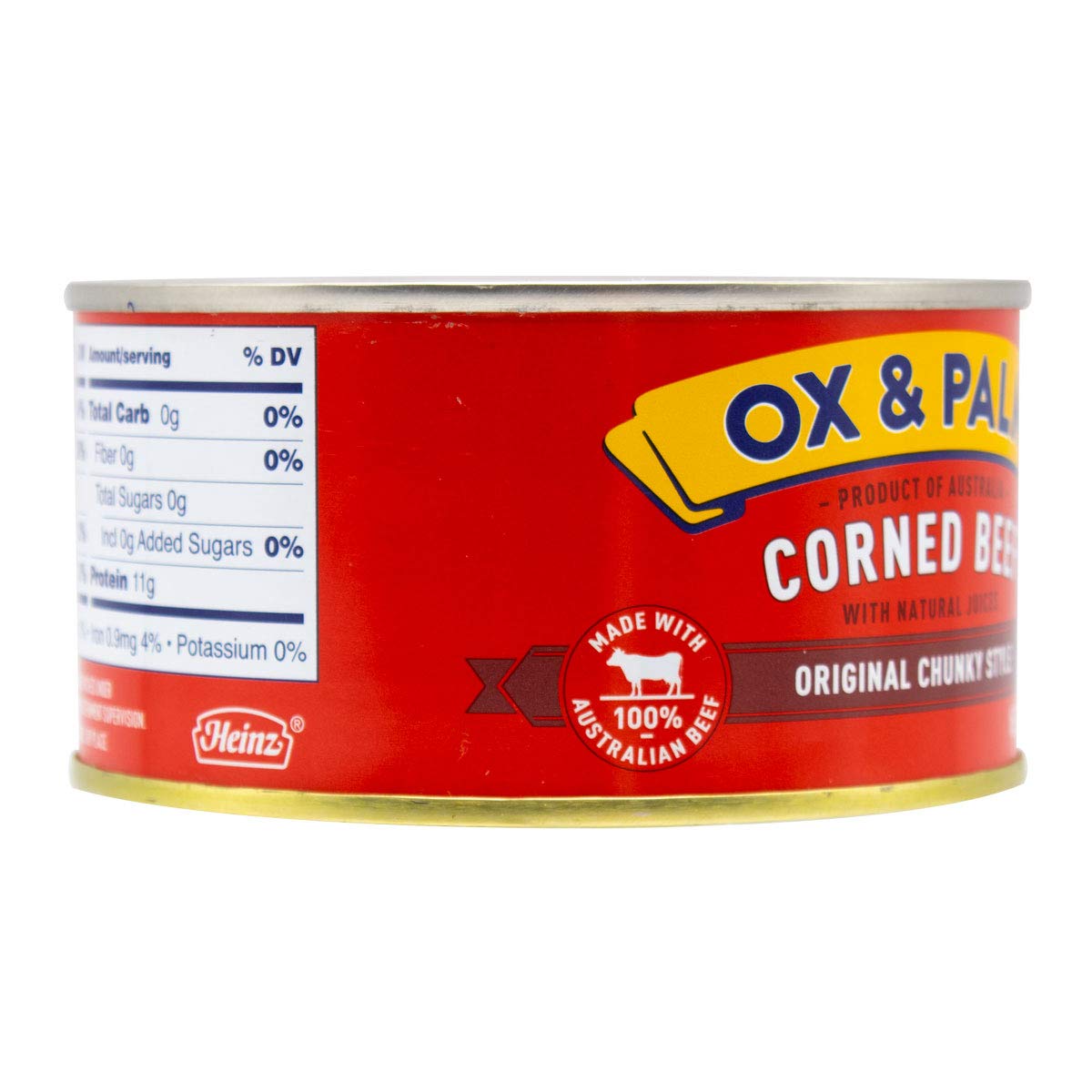 Ox & Palm Corned Beef, Original Chunky Style, 11.5 Ounce (Pack of 1)