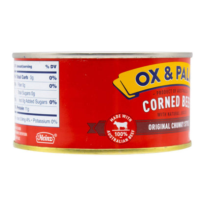 Ox & Palm Corned Beef, Original Chunky Style, 11.5 Ounce (Pack of 1)