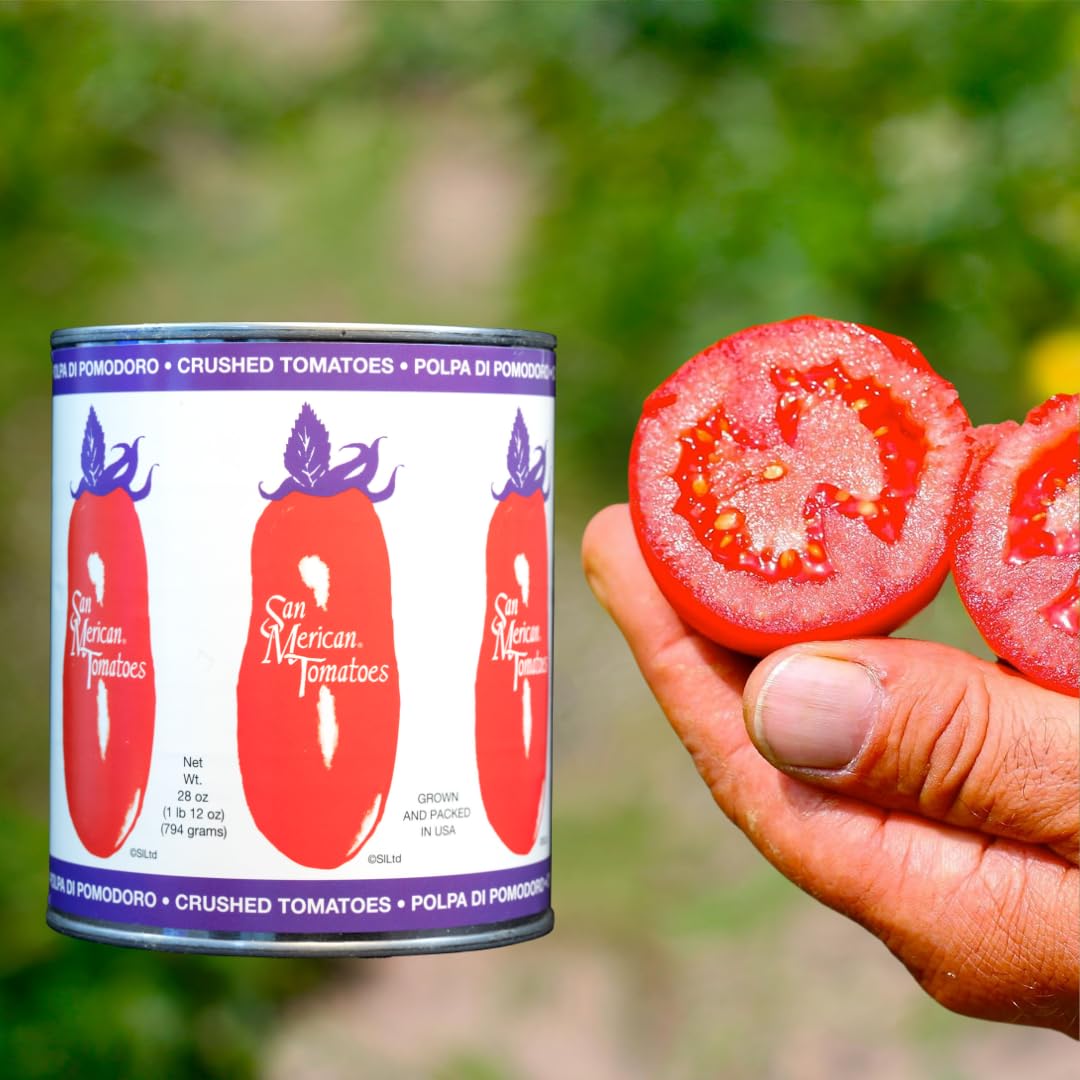 SMT SAN MERICAN TOMATO, Crushed Tomatoes, 28oz