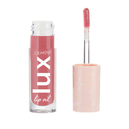 ColourPop Lux Lip Oil - Hydrating, Sheer Tinted Lip Formulated with Chamomile Extract & Calendula Oil - Non-Greasy, Nourishing Bengal Pink (0.16 oz)