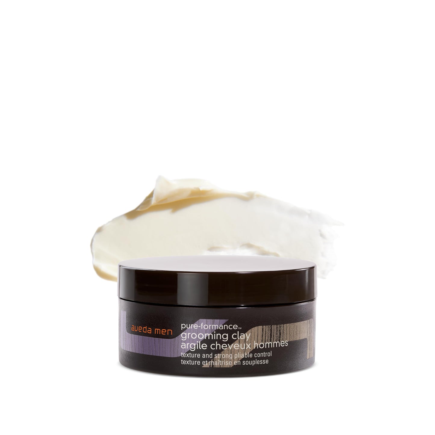 Aveda Men Pure-Formance Grooming Clay | Strong Pliable Hold | Matte Finish | Lightweight | 92% Naturally Derived*, 2.5 Ounce