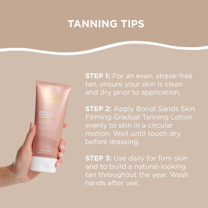 Bondi Sands Gradual Tanning Lotion, Low Level Tanning Actives Develop a Natural-Looking Self Tan for Everyday Glowing Skin, 150 mL, 5.07 Fl. Oz.