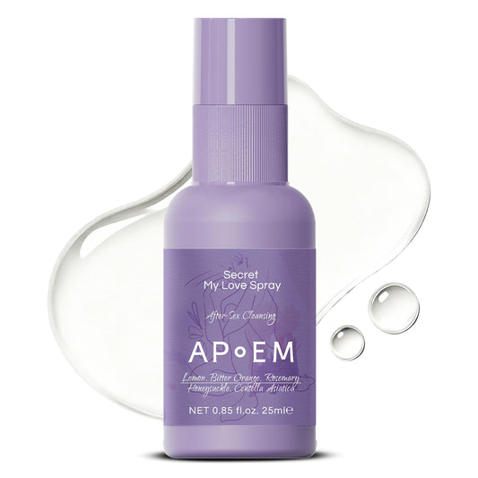 APoEM Secret My Love Intimate Spray (3 x 25ml) – Natural Deodorizing Feminine Spray for Women, pH Balanced, Before & After Intimacy, Helps Reduce Odor & Discomfort, Spanish Brand