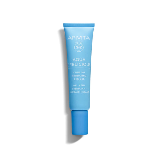 APIVITA Aqua Beelicious Eye Gel | Cooling Hydrating Eye Gel with Honey, Jasmine & Flowers, 15 mL / 0.51 oz