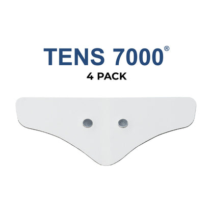 TENS 7000 Migraine Pads, 4 Count Per Pack – Compatible with TENS 7000 Migraine Relief Device, Replacement Pack, Wearable for Migraines and Migraña