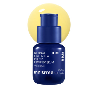 innisfree Green Tea Retinol PDRN Firming Serum - Vegan Korean Skincare for Fine Lines and Smoothing Skin Texture, Available in Gift Set
