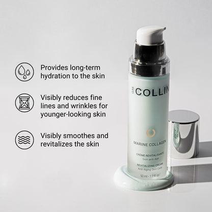 G.M. COLLIN Marine Collagen Revitalizing Cream | Anti-Aging Face Moisturizer | Firming Skincare to Improve the Appearance of Wrinkles
