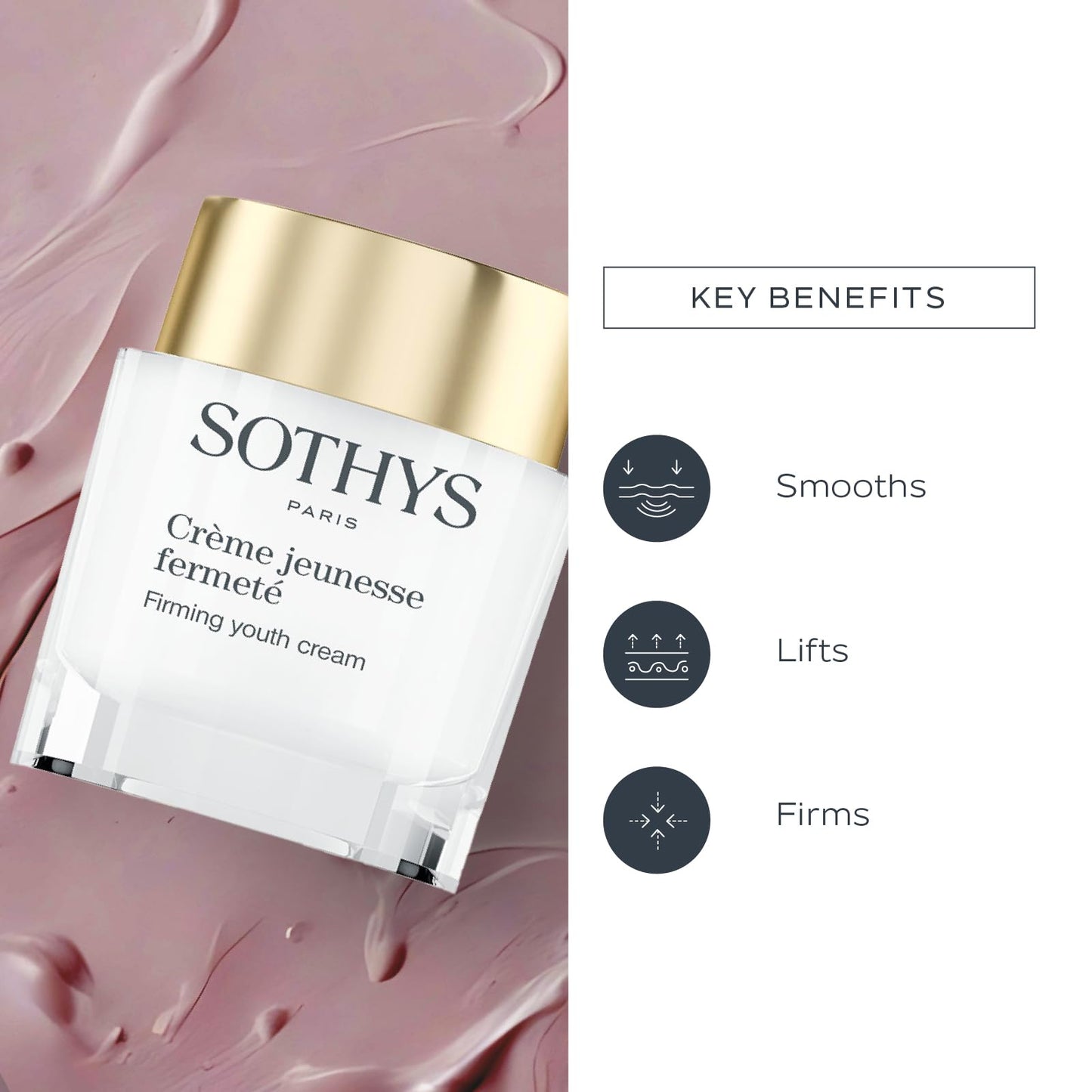 SOTHYS Firming Youth Cream | Anti-Aging Face Treatment for Fine Lines and Wrinkles | For Nomral to Dry Skin