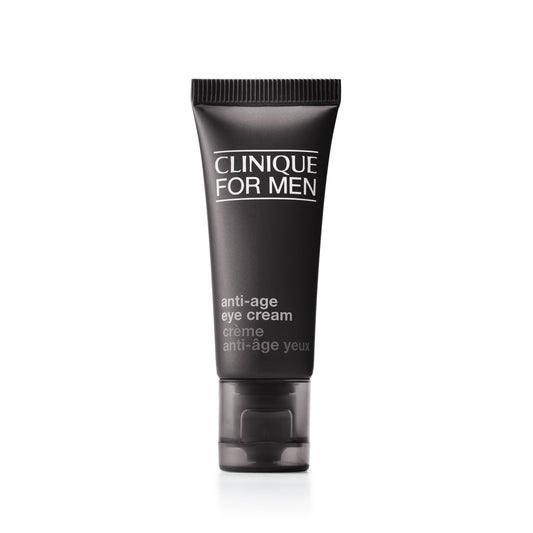 Clinique For Men Anti-Age Eye Cream Moisturizer | Hydrating + Brightening, Mini Travel Size, 0.5 Fl Oz