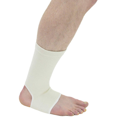 MAXAR Wool/Elastic Knee Support Brace (Two-Way Stretch, 56% Wool), Small