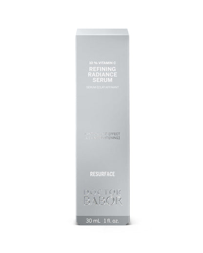 DOCTOR BABOR Refining Radiance Serum with Vitamin C, Hyaluronic Acid and Vitamin E, Skin Care For Smooth Plump Skin, Radiant and Even Complexion, 1 oz
