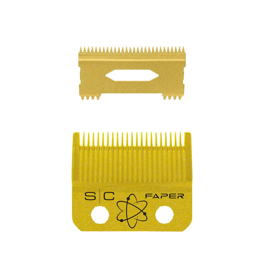 StyleCraft Replacement Hair Clipper Fixed Moving Blade Cutter Set Professional Grade