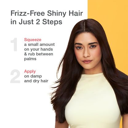 OSiS+ Glow Anti-Frizz Shine Serum - Lightweight Heat Protection & Frizz Control for All Hair Types