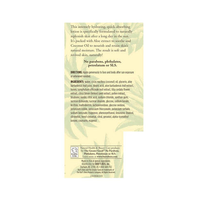 BURTS BEES Aloe After Sun Soother, 6 FZ