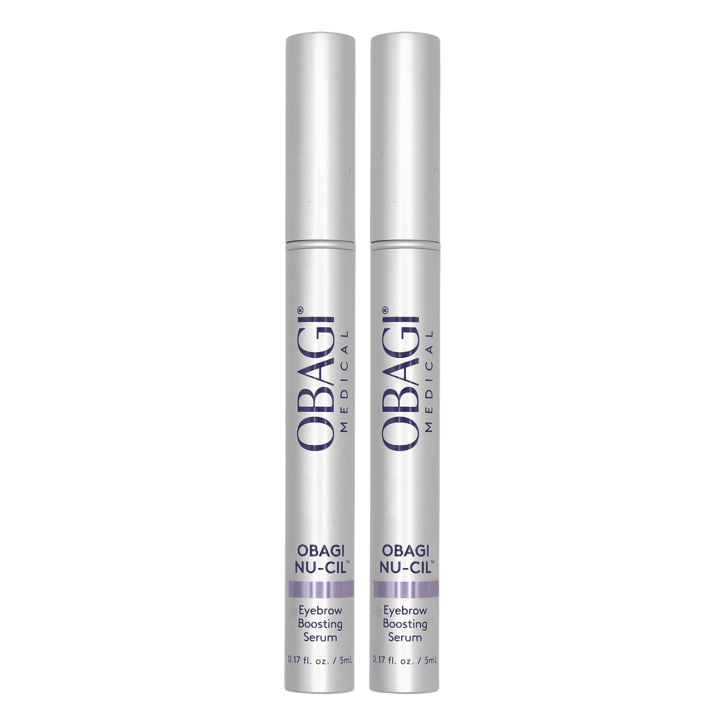 Obagi Nu-Cil Eyebrow Boosting Serum - Ultimate Eyebrow Growth Serum with Hyaluronic Acid - Dermatologist Approved for Thin, Patchy & Over-Tweezed Eyebrows - Fast Absorbing - 6ml