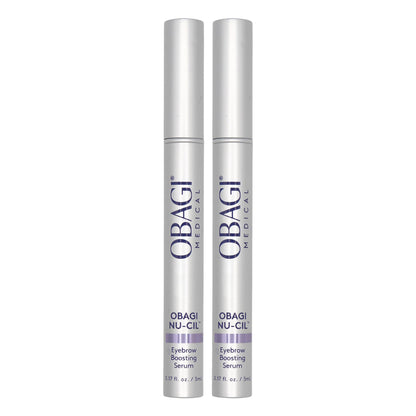 Obagi Nu-Cil Eyebrow Boosting Serum - Ultimate Eyebrow Growth Serum with Hyaluronic Acid - Dermatologist Approved for Thin, Patchy & Over-Tweezed Eyebrows - Fast Absorbing - 6ml