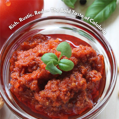 TUTTOCALABRIA, Red pesto with dried tomatoes, 6.52 oz (185 g), Product of Italy