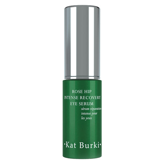 Kat Burki Rose Hip Intense Recovery Eye Serum with 1% Encapsulated Retinol, Vitamin C & Niacinamide, Reduces Dark Circles, Puffiness & Fine Lines, 0.5 Fl Oz