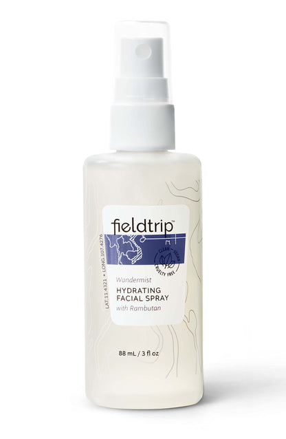 Fieldtrip Wandermist Hydrating Facial Spray with Rambutan, 3 fl oz