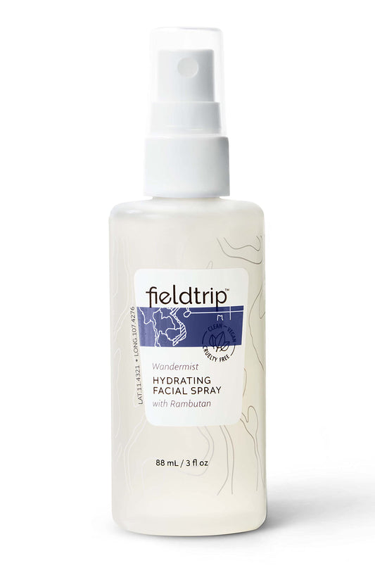 Fieldtrip Wandermist Hydrating Facial Spray with Rambutan, 3 fl oz
