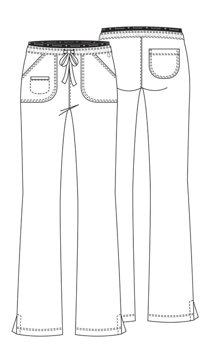 HeartSoul Women's Break on Through Heart Breaker Low Rise Drawstring Pant