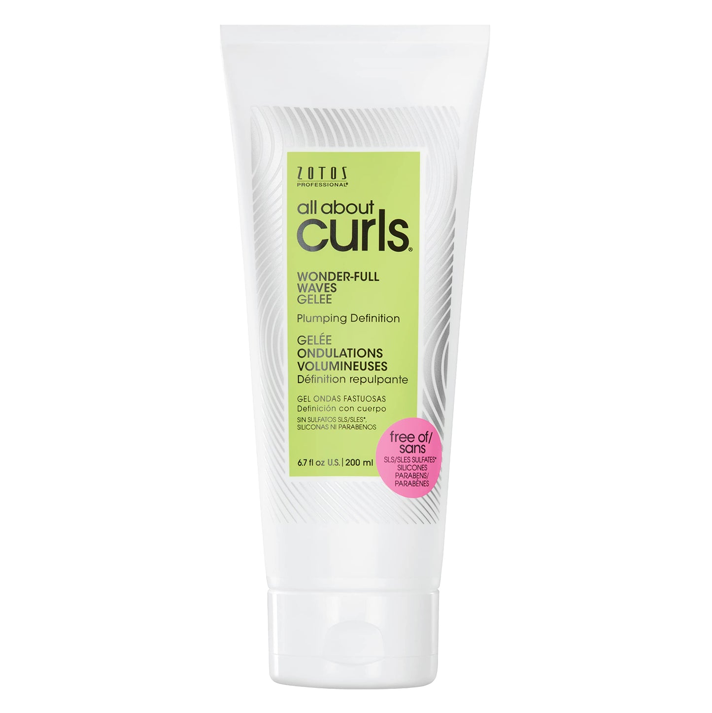 ALL ABOUT CURLS Wonder-Full Waves Gelee | Plumping Definition | Define, Moisturize, De-Frizz | All Curly Hair Types