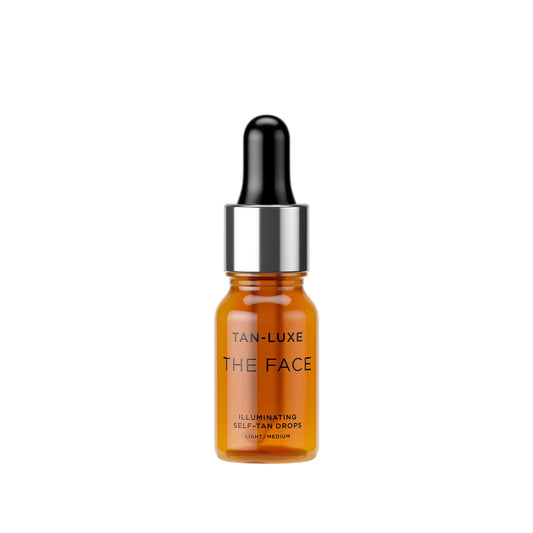 TAN-LUXE The Face - Illuminating Self-Tan Drops to Create Your Own Self Tanner, Cruelty & Toxin Free